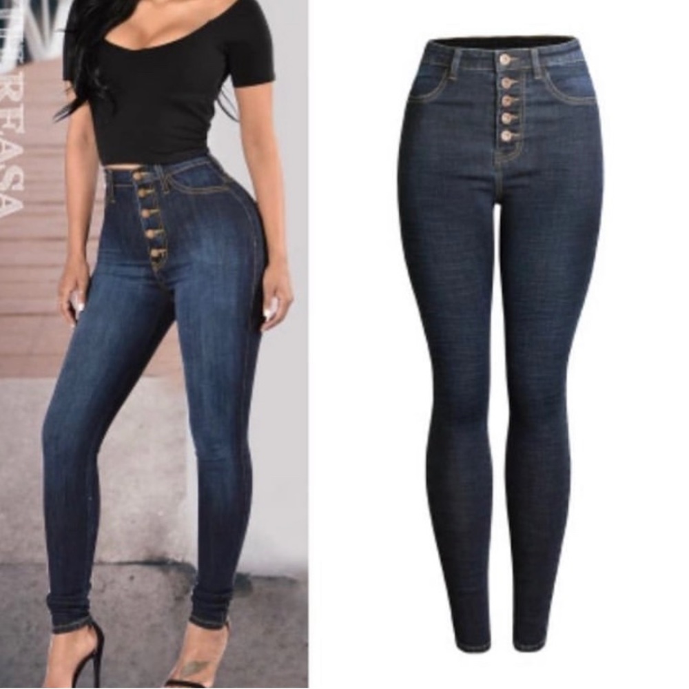 Made you look high waist jeans